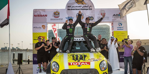Nani Roma gana la Abu Dhabi Desert Challenge