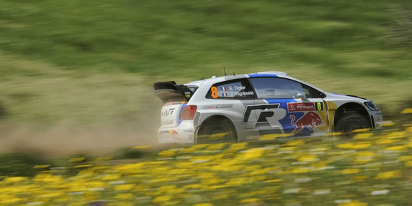 Sebastien Ogier es líder del Rally de Portugal tras la jornada del sábado Sebastien Ogier es líder del Rally de Portugal tras la jornada del sábado