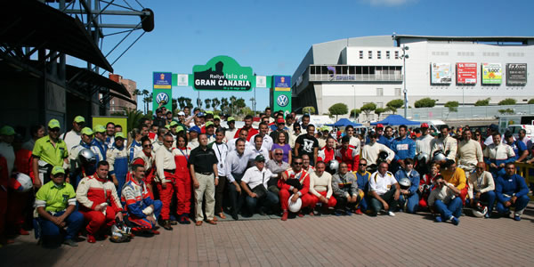 Imagen de la pasada edición del Rallye Isla de Gran Canaria Imagen de la pasada edición del Rallye Isla de Gran Canaria
