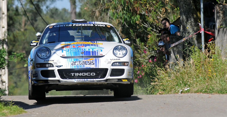 Sergio Vallejo, vencedor con el Porsche