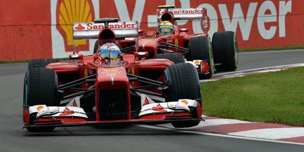 Alonso y Massa en el Gran Premio de Canadá 2013 Alonso y Massa en el Gran Premio de Canadá 2013