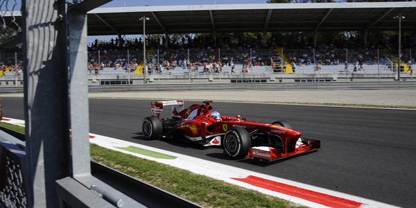 Fernando Alonso en el Gran Premio de Italia Fernando Alonso en el Gran Premio de Italia