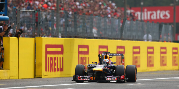 Vettel en el último Gran Premio de Italia
