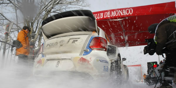 Ogier ha sido superado por Kubica en los inicios Ogier ha sido superado por Kubica en los inicios
