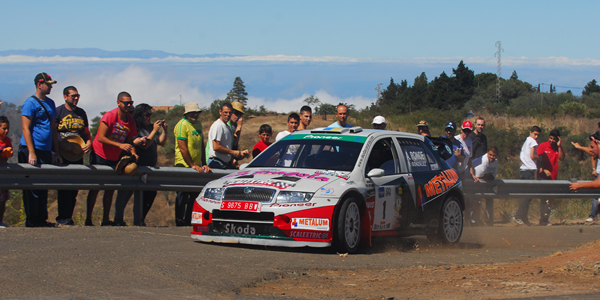 Imagen del pasado rallye Villa de Teror