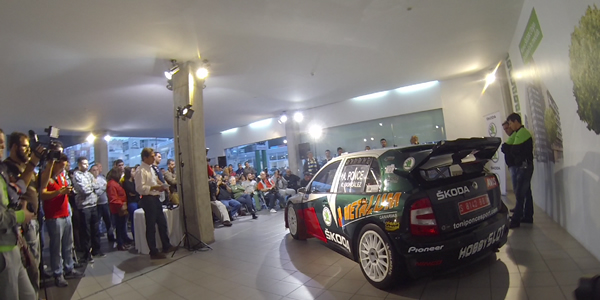 Comienzan los actos del Rally Islas Canarias Comienzan los actos del Rally Islas Canarias
