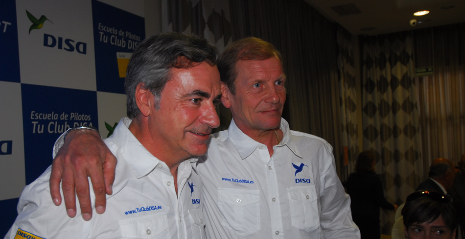 Carlos Sainz y Juha Kankkunen