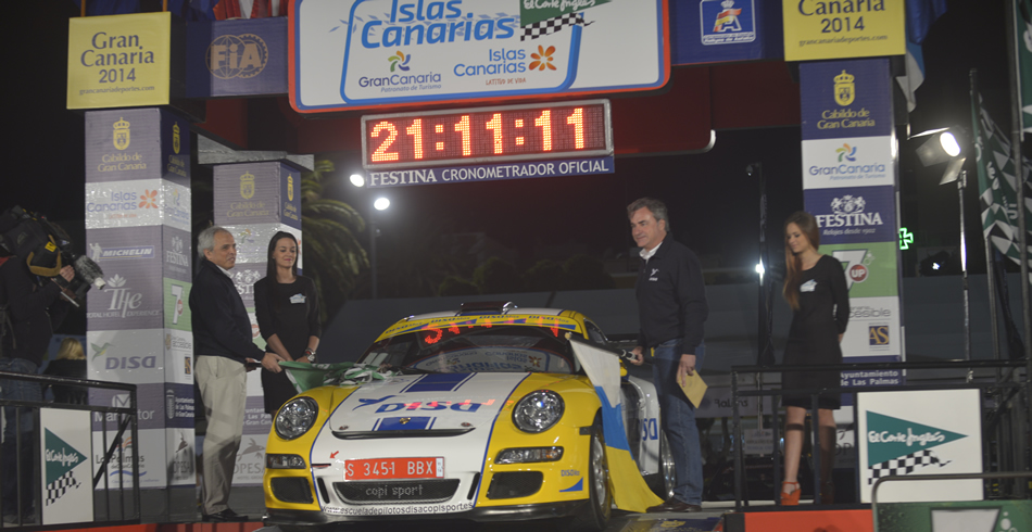 Carlos Sainz le dio suerte en este rallye