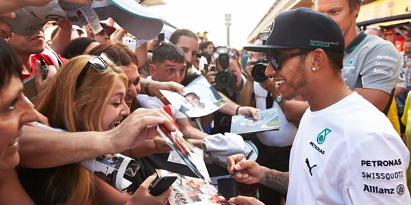 Hamilton ha liderado las dos sesiones de libres del día de hoy