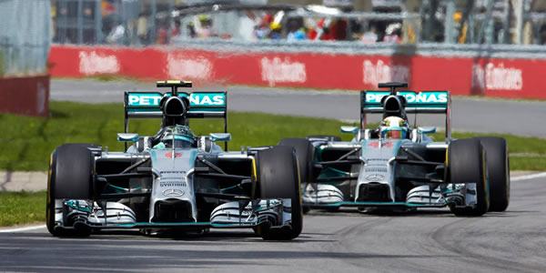 Mercedes vuelve a monopolizar los libres Mercedes vuelve a monopolizar los libres