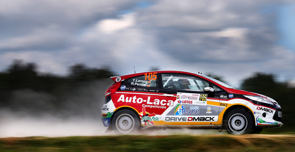 Primer podio de Lemes y Peñate en el Drive DMack Fiesta Trophy