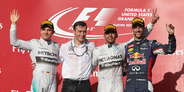 El mejor tiempo del viernes fue para Rosberg