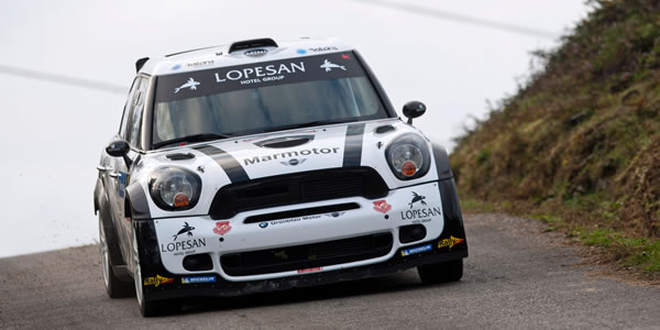 Luis Monzón, al Rallye de Madrid 2014