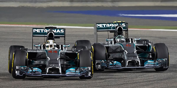 Los dos pilotos de Mercedes pelearán por el Mundial de Pilotos Los dos pilotos de Mercedes pelearán por el Mundial de Pilotos