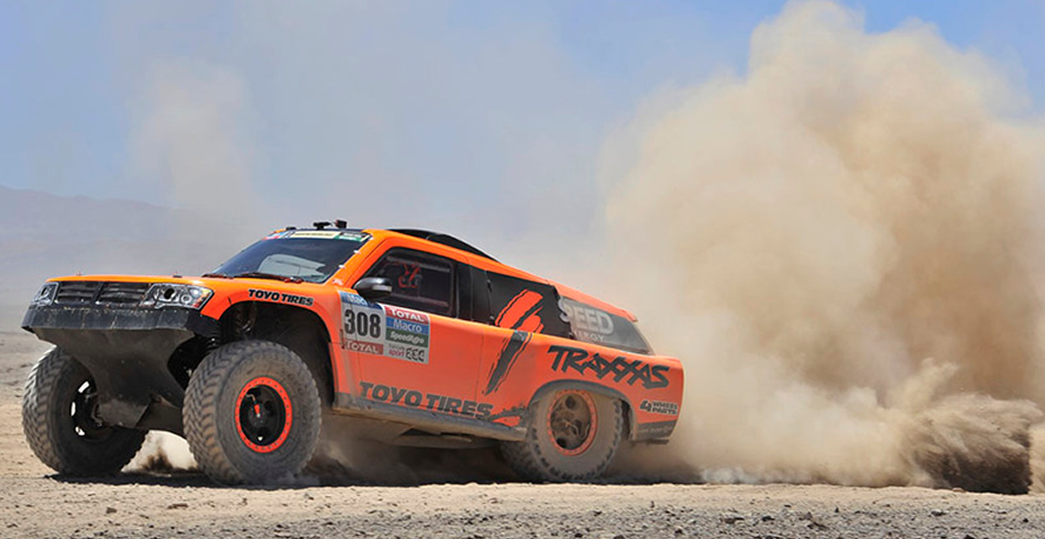Robby Gordon, ganador de la etapa