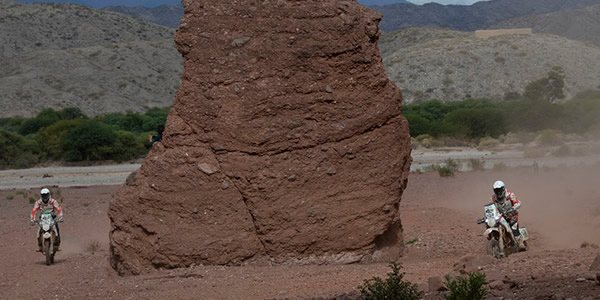 Se mantienen las posiciones en la cabeza del Dakar Se mantienen las posiciones en la cabeza del Dakar