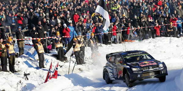 Ogier gana en Suecia en una final de infarto