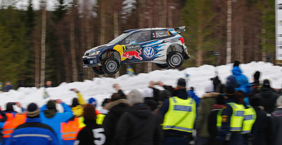 Ogier gana en Suecia