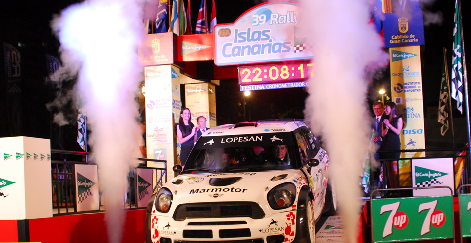 Arrancó el Rally Islas Canarias 2015