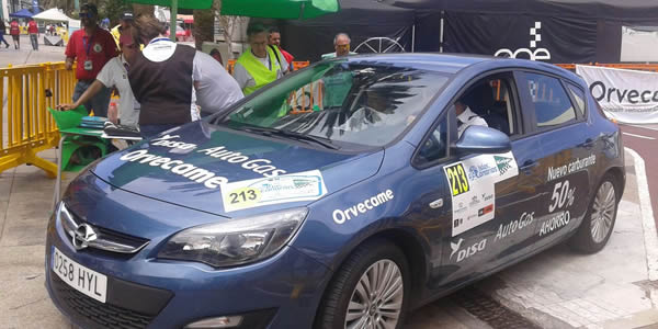 DISA AutoGas en el rally Islas Canarias 2015