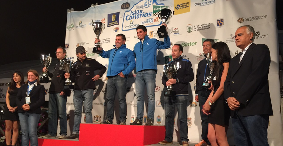 DISA AutoGas en el rally Islas Canarias 2015