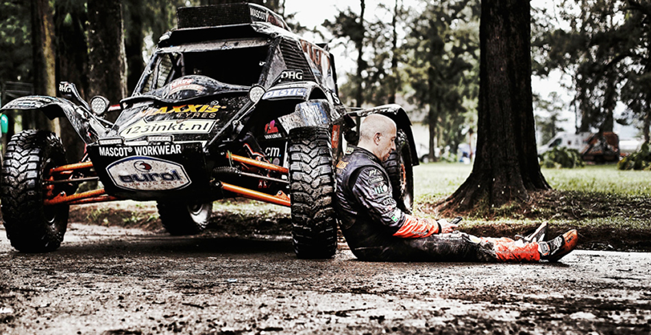 Imagen de la dureza del Dakar