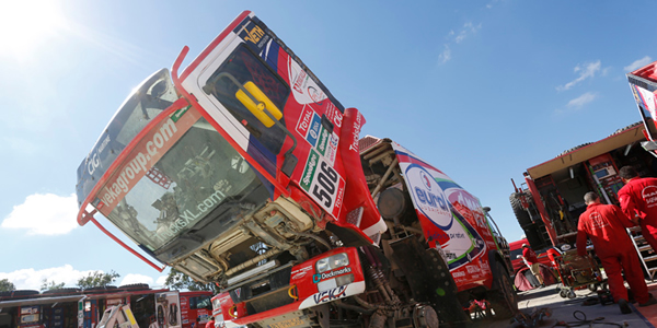 Dia de descanso para el Dakar 2015
