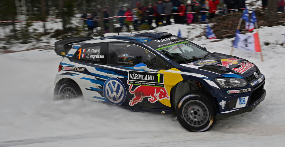Ogier lidera el Rally de Suecia