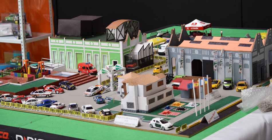 Maqueta ambientada de Elder y Miller