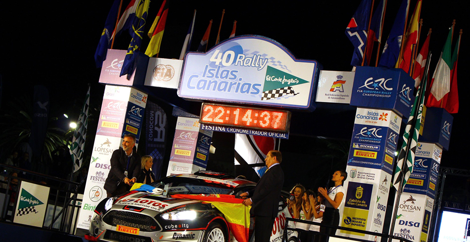 Comienza el 40º Rally Islas Canarias ERC 2016