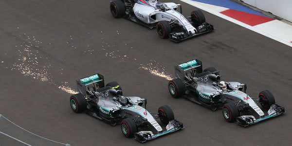 Mercedes llega a Rusia líder del campeonato Mercedes llega a Rusia líder del campeonato