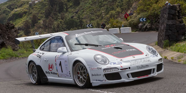 Lauren García vencedor con el Porsche 997 GT3 Lauren García vencedor con el Porsche 997 GT3