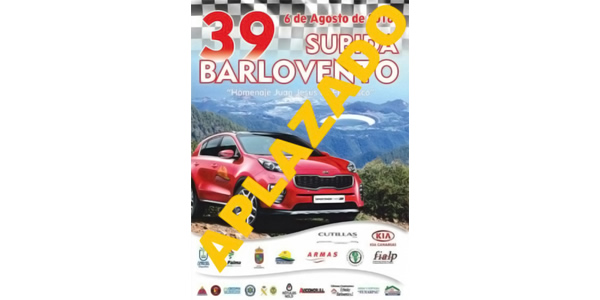 Aplazada la 39ª Subida a Barlovento