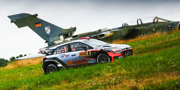 Dani Sordo en Alemania. Foto: @World