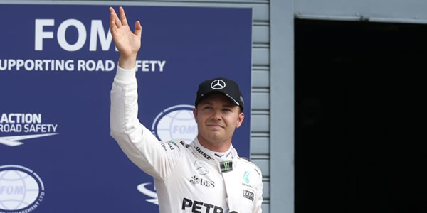 Nico Rosberg vencedor en el GP de Italia Nico Rosberg vencedor en el GP de Italia