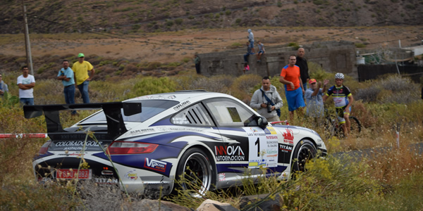 Benjamín Avella en el pasado  Rallye de Telde