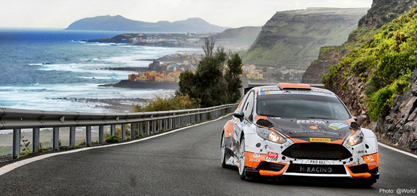 El Rally Islas Canarias, a principo de Mayo