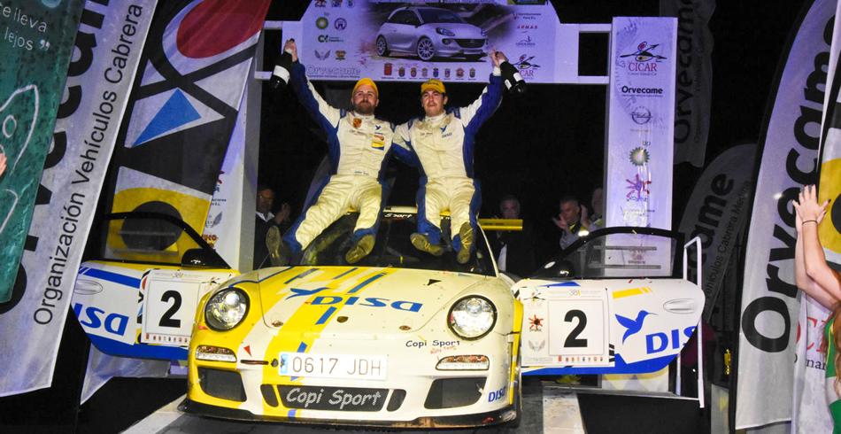 Enrique Cruz, Campeón de Canarias de Rallyes