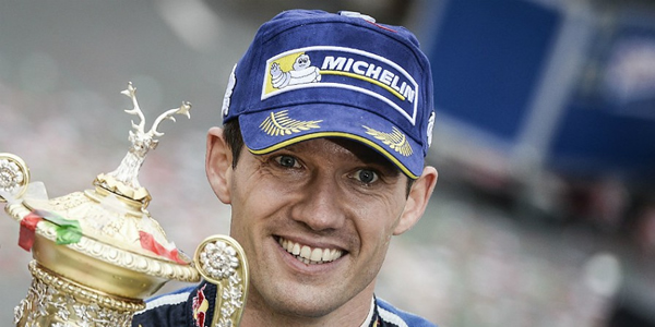 Ogier con Ford en el 2017