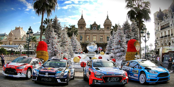 Lista de Inscritos para el Rally de Montecarlo