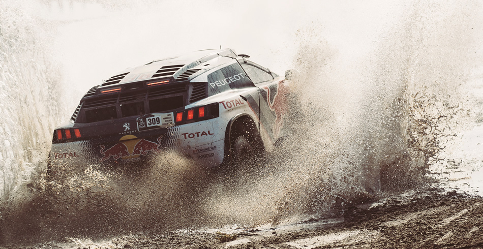 Triplete Peugeot en el Dakar 2017