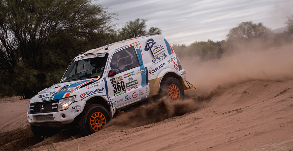 Cristina Gutiérrez, la primera en acabar un Dakar
