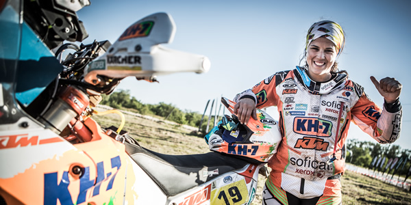 La mujer que más veces ha terminado el Dakar