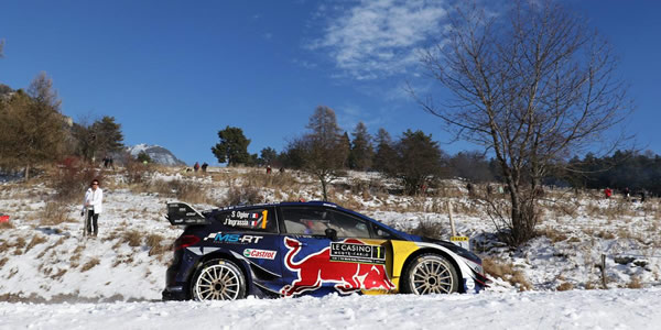Sebastien Ogier toma el mando del Montecarlo
