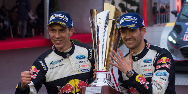 M-Sport haciendo historia. Loeb e Ingrassia