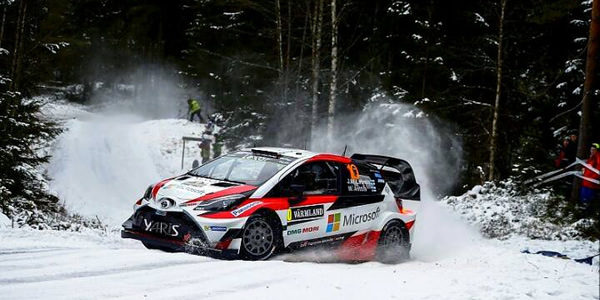 Jari-Matti Latvala, primer líder en Suecia
