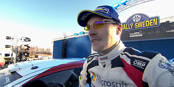 Jari-Matti Latvala gana el Rally de Suecia Jari-Matti Latvala gana el Rally de Suecia