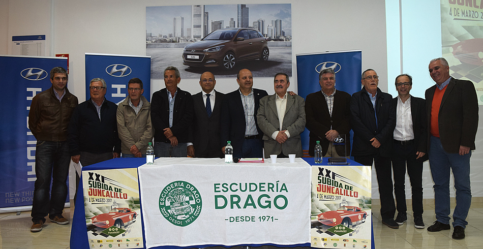 Presencia de antiguos copilotos en la presentación