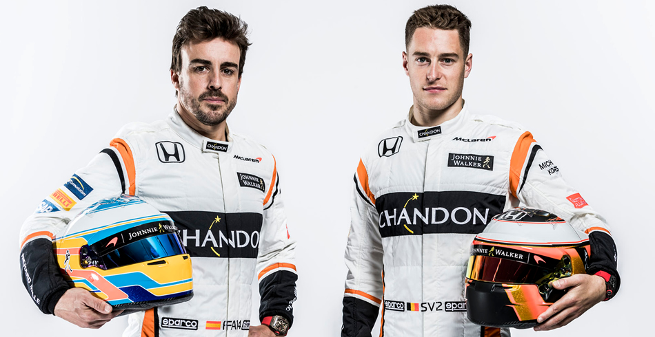Stoffel Vandoorne y Fernando Alonso
