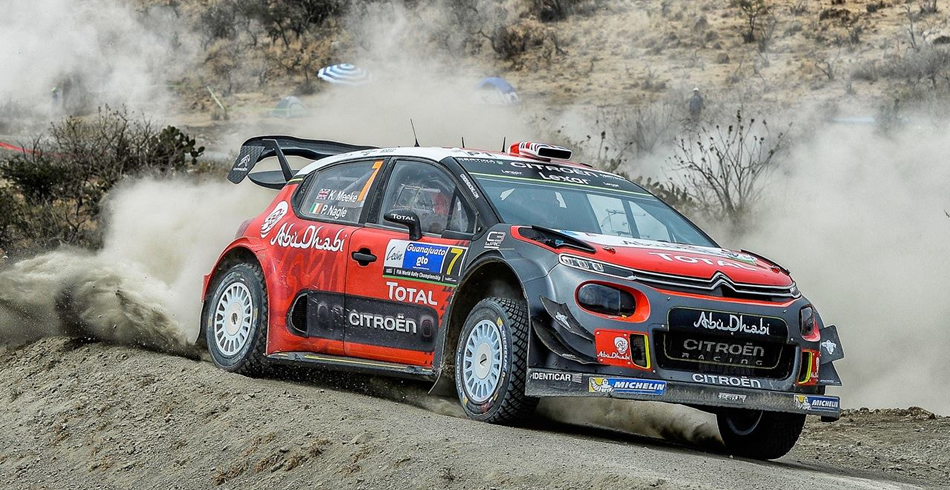 Meeke gana en México, de milagro